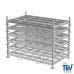 Dubbel mobiel stapelrek — basis van 2025 × 1180 mm — detail 4