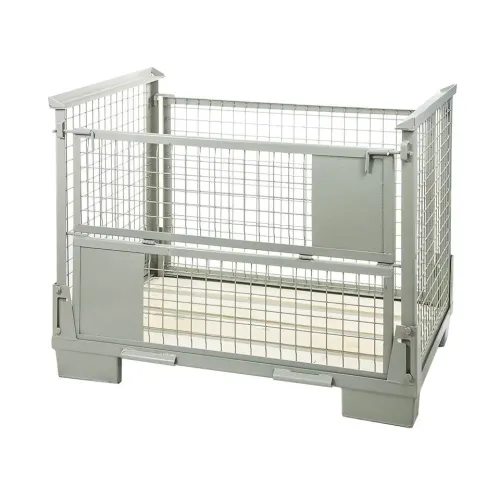 Nieuwe inklapbare gitterbox — 1240 × 830 mm — hoofdaanzicht