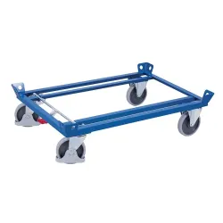 Transportdolly met open frame — 1270 × 1070 mm — productaanzicht