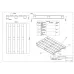 Eenmalige pallet van hout — 120 × 80 cm, 850 kg — detail 1