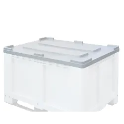 Gebruikt HDPE-deksel — 1210 × 810 mm — productaanzicht