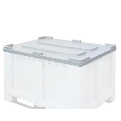 Gebruikt HDPE-deksel — 1210 × 810 mm — hoofdaanzicht