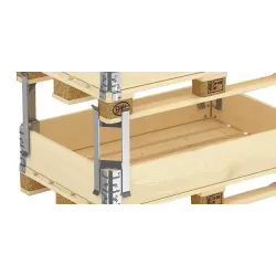 Metalen afstandhouder voor palletopbouw — 250 mm — productaanzicht