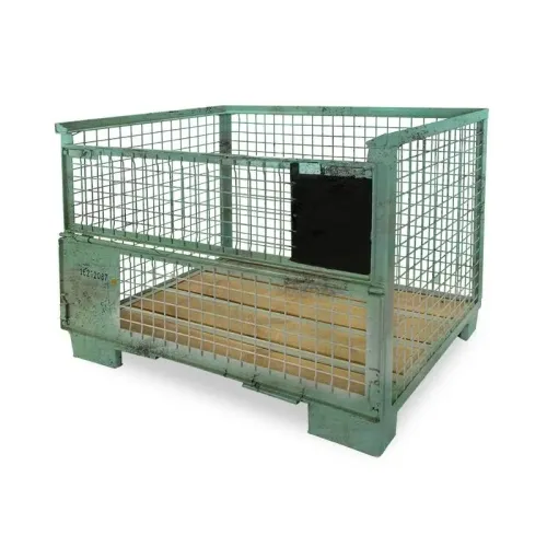Gebruikte DIN-gitterbox — 1240 × 835 mm — hoofdaanzicht