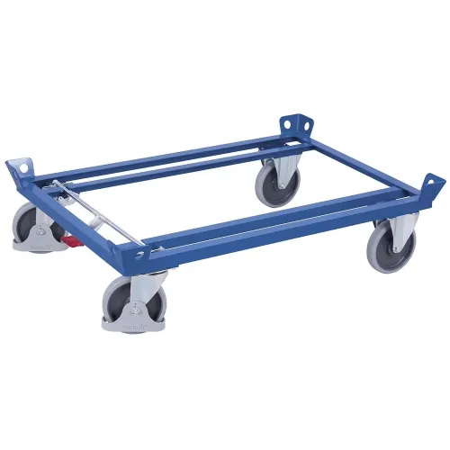 Dolly voor euroformaat — 1270 × 870 mm — hoofdaanzicht
