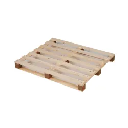 Gebruikte eenmalige blokpallet — 400 kg — productaanzicht