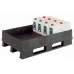 HDPE-lekbak met pallet — 120 liter, zonder rooster — detail 1