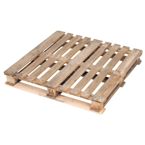 Gebruikte CP9-pallet — vierkant, 114 cm — hoofdaanzicht