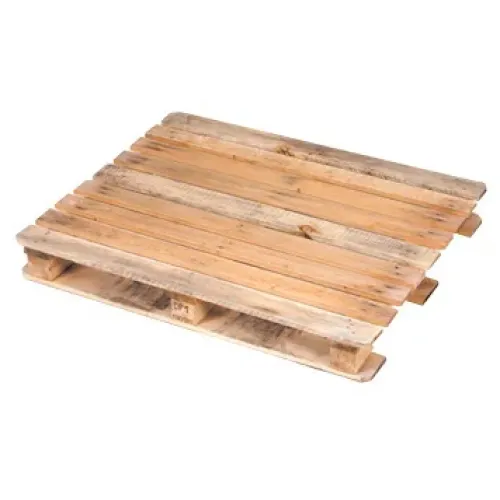 CP1-pallet gebruikt — hout, 120 × 100 cm — hoofdaanzicht
