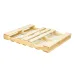 Gebruikte pallet op Amerikaans formaat — 1220 × 1015 mm — detail 1