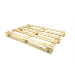 Lichte verzendpallet van hout — 120 × 80 cm — productaanzicht