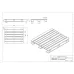 Nieuwe CP1-houtpallet — 1200 × 1000 mm — detail 1