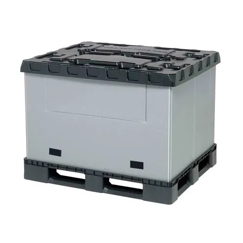 Vouwbare kunststof sleevebox — 815 liter — hoofdaanzicht