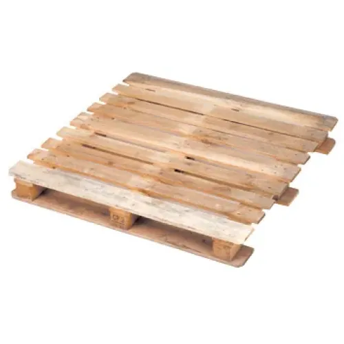Vierkante CP3 van hout — gebruikt, 114 cm — hoofdaanzicht
