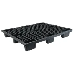 Gerasterde nestpallet — 120 × 100 cm — productaanzicht