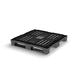 CP3-pallet van HDPE — open dek, 1140 mm — productaanzicht