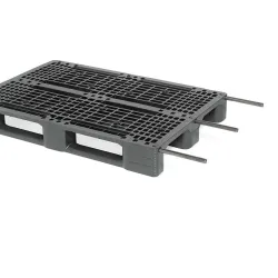 Versterkte HDPE-pallet — euroformaat, 150 mm — productaanzicht