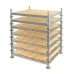 Gebruikte MDF-inlegplaat voor enkel rek — detail 4