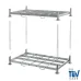 Dubbel mobiel stapelrek — basis van 2025 × 1180 mm — detail 1