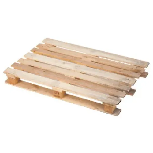 Gebruikte CP2-houtpallet — 120 × 80 cm — hoofdaanzicht