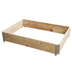 Houten opzetrand B-keus — euroformaat, 20 cm — productaanzicht