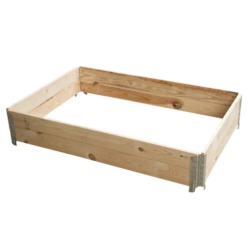Houten opzetrand B-keus — euroformaat, 20 cm — hoofdaanzicht